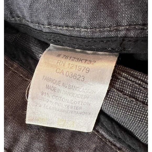 Private Member Men's Size 34 X 32 Black Denim Straight Leg Jeans - Picture 8 of 9